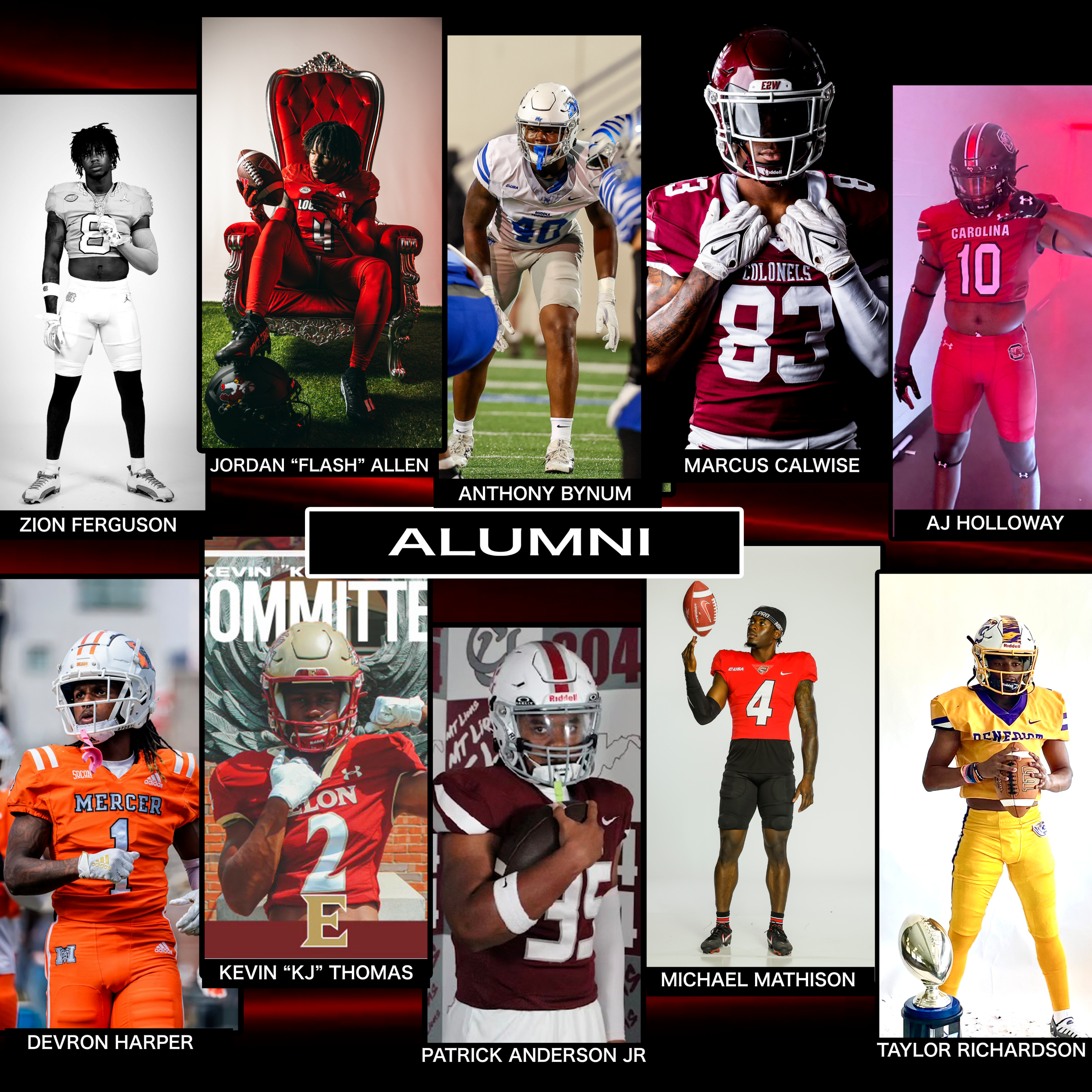 EFT Alumni — College Athletes